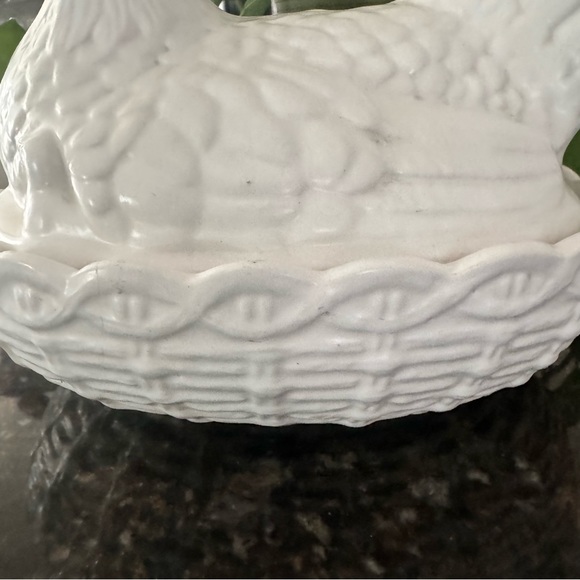 SOLD >>>Vintage nesting hen egg storage dish - Portmeirion Pottery - Picture 2 of 10